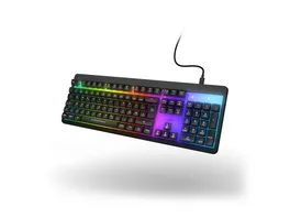 URAGE Gaming Keyboard Exodus 215 Illuminated Schwarz QWERTZ DE