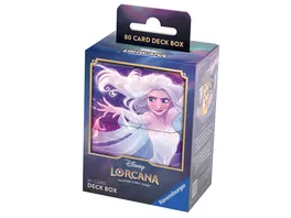 Ravensburger Disney Lorcana Trading Card Game Das Erste Kapitel Deck Box Elsa