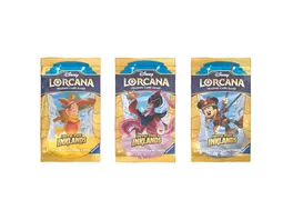 Disney Lorcana Trading Card Game Die Tintenlande Booster Englisch