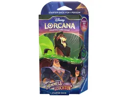 Disney Lorcana Trading Card Game Set 5 Starter Deck A Deutsch