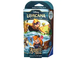 Disney Lorcana Trading Card Game Azurite Sea Emerald and Sapphire Deck Englisch