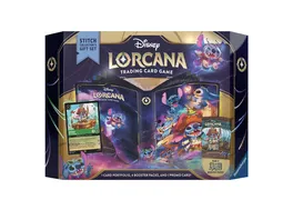 Disney Lorcana Trading Card Game Azurite Sea Stitch Collector s Gift Set Englisch