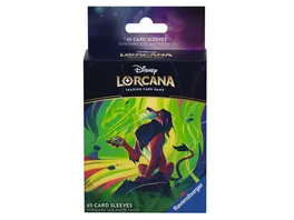 Disney Lorcana Trading Card Game Azurblaues Meer Kartenhuellen Scar