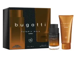 bugatti Dynamic move man amber Eau de Toilette Geschenkpackung