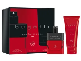 bugatti Performance man red Eau de Toilette Geschenkpackung