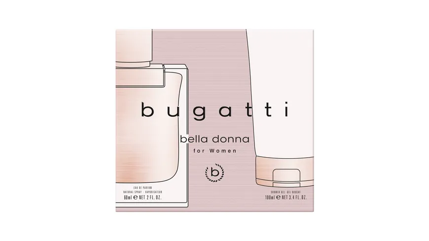 de bugatti Donna Eau online Geschenkpackung Bella und Parfum | MÜLLER Duschgel bestellen