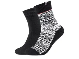 SKECHERS Herren Socken Casual Fashion Jacquard 2er Pack