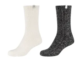 SKECHERS Damen Socken Cozy Lurex 2er Pack