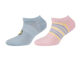 s Oliver Kinder Sneaker Socken Silky Sustainable Motif 2er Pack
