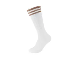 camano Unisex Socken Wiesn Cable Striped Kneehighs