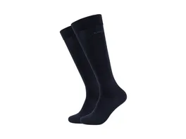 JOOP Unisex Socken Premium Essentials Organic GOTS Kneehighs 2er Pack