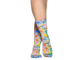 wigglesteps Damen Socken Flower Line