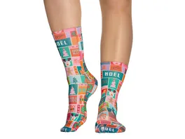 wigglesteps Damen Socken X Mas Noel