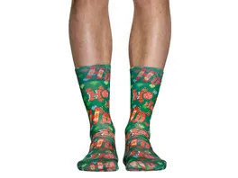 wigglesteps Herren Socken X Mas Hoho