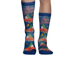 wigglesteps Kinder Socken X Mas Car