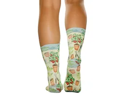 wigglesteps Damen Socken Gardening