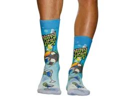 wigglesteps Herren Socken Happy Hour