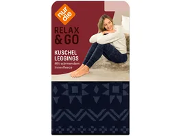 NUR DIE Damen Kuschel Leggings