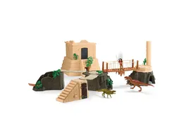 Schleich 42656 Dinosaurier Dino Tempel Eroberung Mega Set