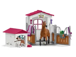 Schleich 72218 Horse Club Pferdebox mit Hundehuette