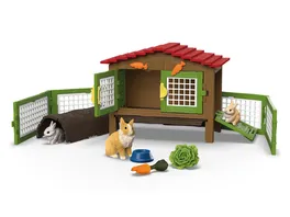 Schleich 42728 Farm World Kaninchenstall