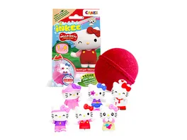 CRAZE INKEE HELLO KITTY MIT 1 VON 6 UeBERRASCHUNGS FIGUREN 1 Stueck sortiert