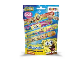 CRAZE SLAP SNAP BANDS SPONGEBOB 1 Stueck sortiert