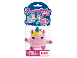 CRAZE SQUISHPETS GALUPY RAINBOW UNICORN KEYCHAIN 1 Stueck sortiert