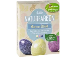 HEITMANN Eierfarben Natur Marmoreffekt