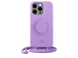 Just Elegance PopSockets Case f iPhone 14 Pro 6 1 Lavendel