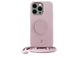Just Elegance PopSockets Case f iPhone 14 Pro 6 1 Rose Breath