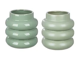 GILDE Vase Rim Keramik H 24cm