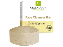 GREENDOOR Face Cleanser Bar Peeling Beads