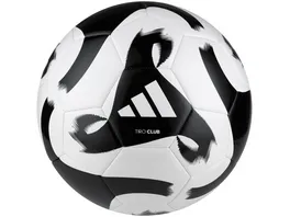 Adidas TIRO CLUB Trainings und Freizeitball in Groesse 5 white black