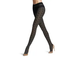 FALKE Damen Feinstrumpfhose Snow Dot 25 DEN