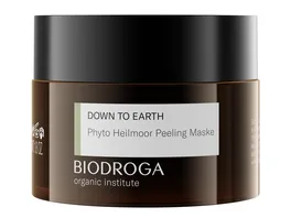 BIODROGA Down To Earth Phyto Heilmoor Peeling Maske