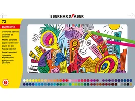 EBERHARD FABER Farbstift Buntstift hexagonal 72er Blechetui