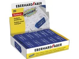 EBERHARD FABER Radierer Winner blau dreiflaechig
