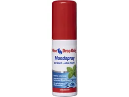 One Drop Only antibakterielles Mundspray mit natuerlichen Inhaltsstoffen