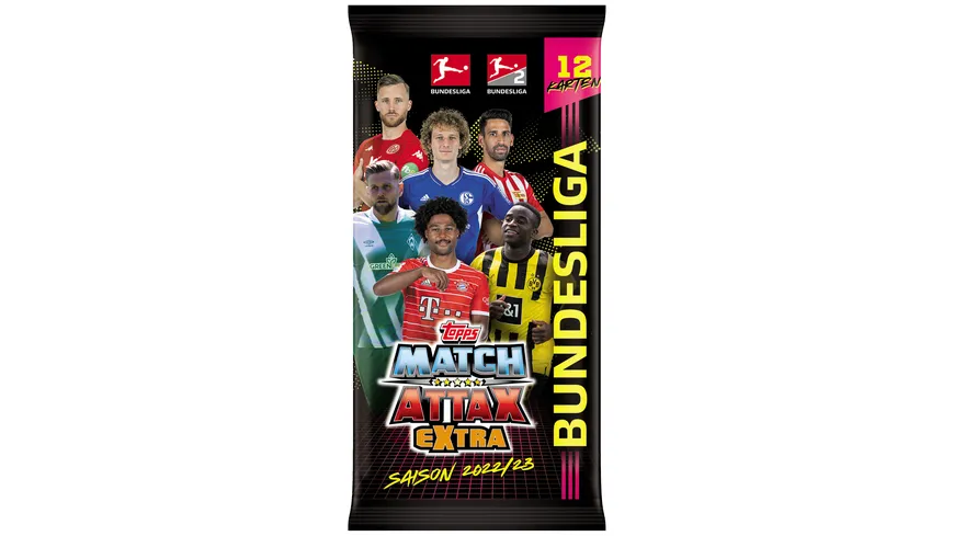 Match Attax Bundesliga 2022-2023 Cards Lot 20 Packs Topps 