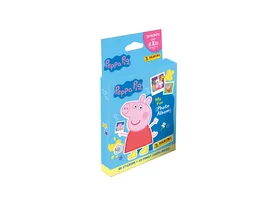 Panini Peppa Pig Mein lustiges Fotoalbum Sticker und Cards Kollektion Eco Blister