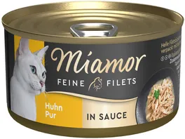 Miamor Katzennassfutter Feine Filets Huhn pur in Sauce