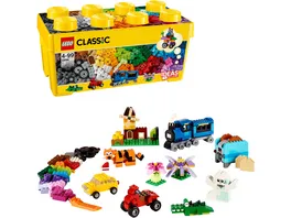 LEGO Classic 10696 Mittelgrosse Bausteine Box Set mit Aufbewahrungsbox