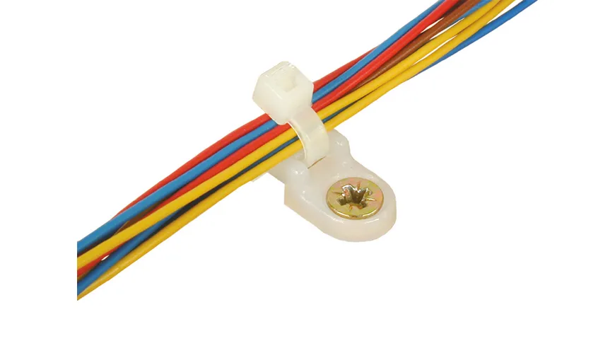 tie mount nylon kabelbinder halter für elektrische geräte liefert