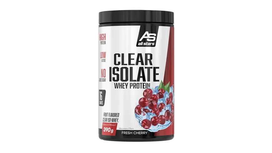 All Stars Clear Isolate Whey Protein Fresh Cherry online bestellen MULLER