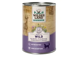 Wildes Land Hundenassfutter Wild mit Kuerbis