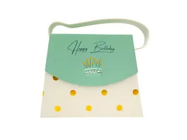 HERGO Geschenkschachtel Handtasche Happy Birthday