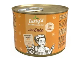 Betty s Landhauskueche Hundenassfutter mit Ente