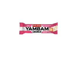 BEST BODY Riegel Yambam Crunch White Chocolate