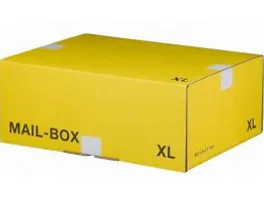 Versandbox gelb XL